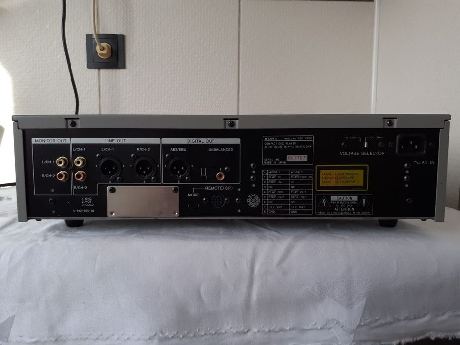 CD player  Sony cdp 2700 custom file