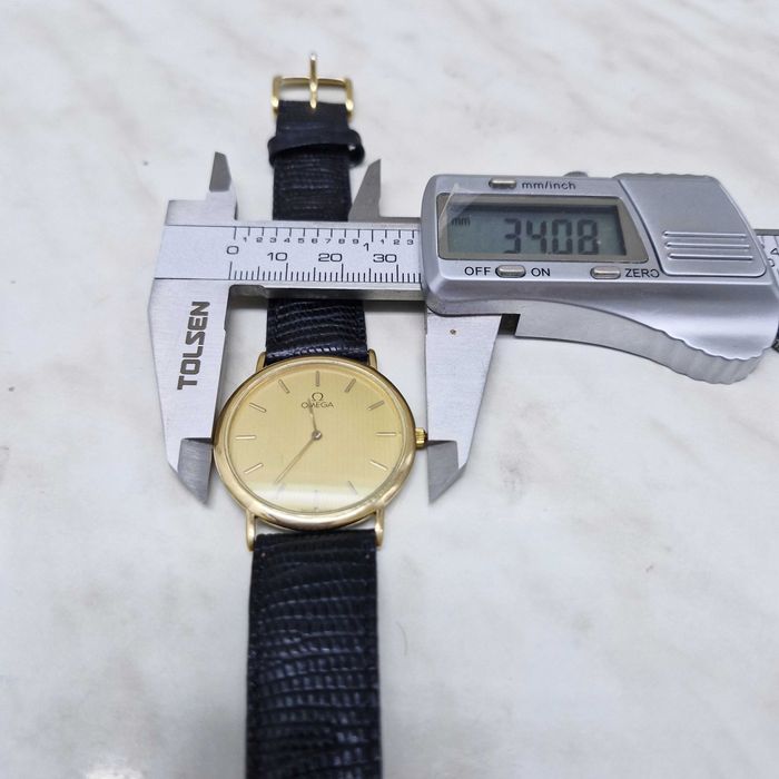 Ceas OMEGA De Ville quartz Zeus Amanet Militari 34071