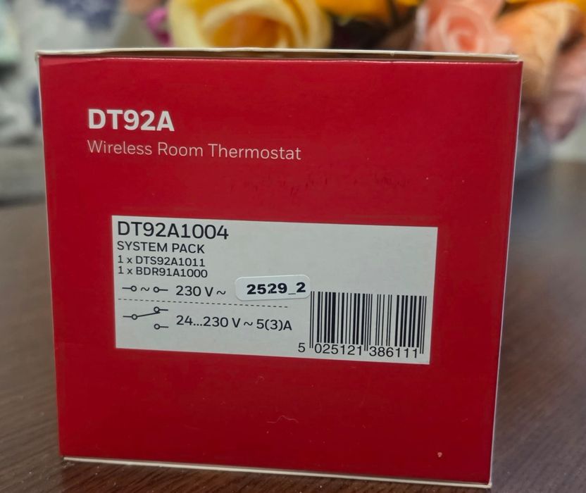 Termostat wireless Honeywell Home DT92A   NOU