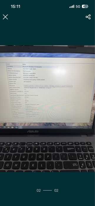 Laptop ASUS X509JB