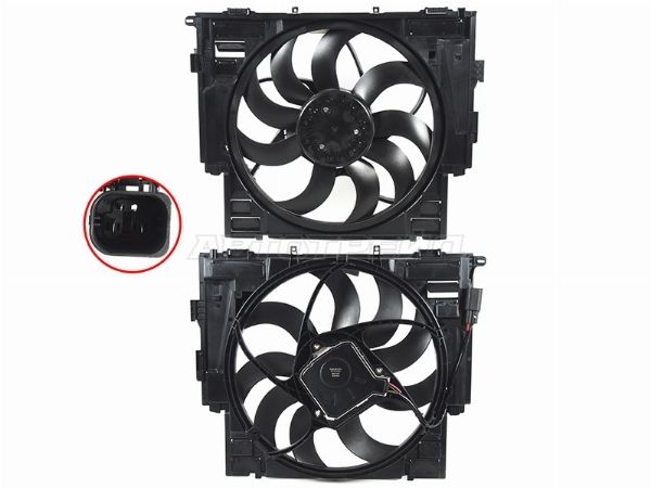 Диффузор радиатора Bmw 535