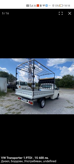 Конструкция за Wv t5 2005 г. + спойлер .