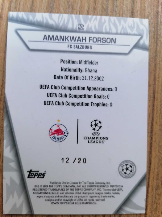 Карти колекция Superstars 2023/2024   редки карти продажба/размяна