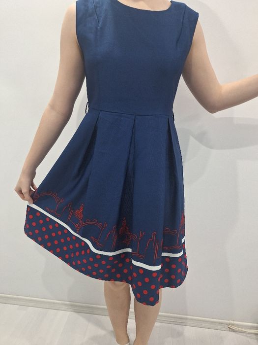 Rochie fete marime M, bleumarin