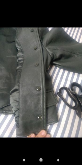 Куртка женская кожаная