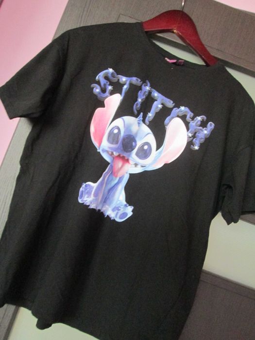 tricou negru Stitch S/M