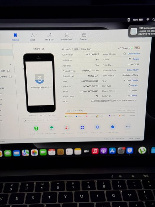 iPhone 5s SpaceBlack 16GB