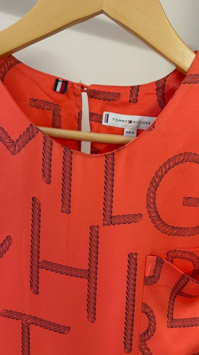 Сатенена блуза Tommy Hilfiger