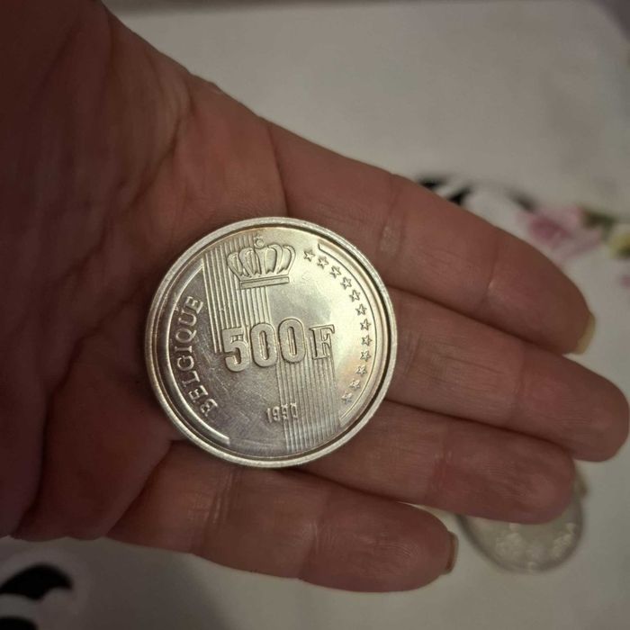 Сребърна Монета 500 Франка
