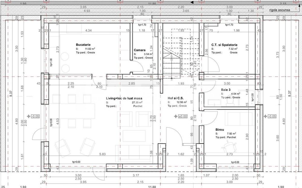 Teren intravilan 914 mp cu autorizatie de construire in Cisnadioara