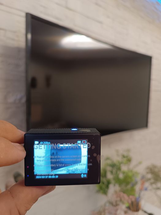 Екшън камера 4к ултра HD 20 mp