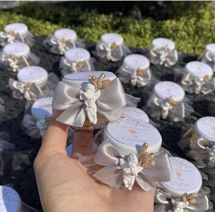 Подаръци за гости - кръщене, погача, бал, сватба, рожден ден