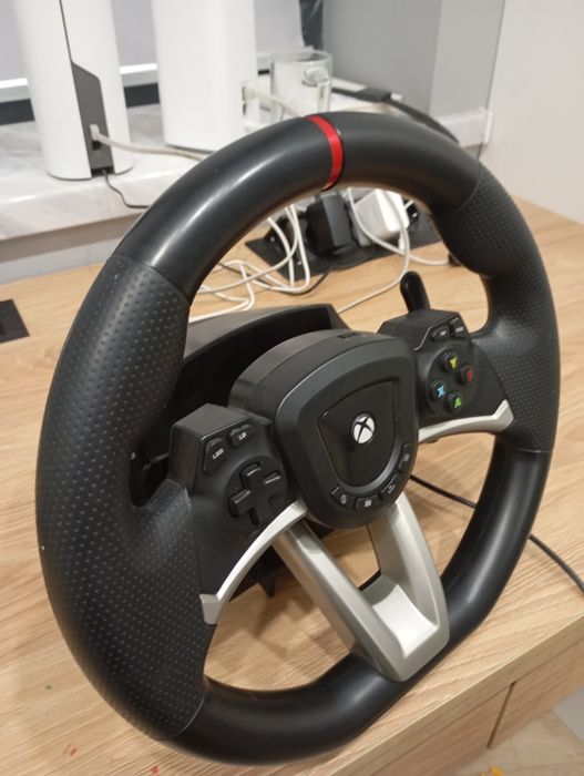 Игровой руль Hori racing wheel overdrive черный