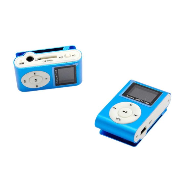 Мини Mp3 Player плеър Lcd Дисплей, алуминиев корпус, до 32GB Sd карта