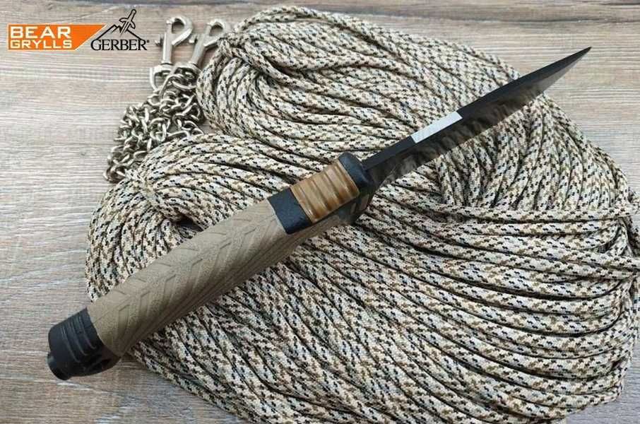 Cuțit supraviețuire multifuncțional Gerber Bear Grylls Pro Fixed Blade