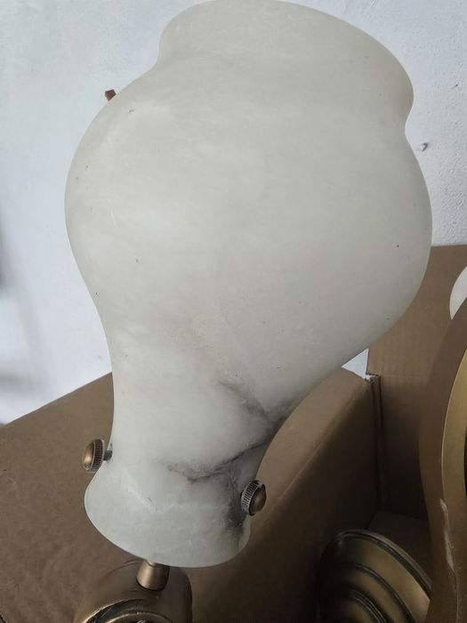 Set candelabru vintage + 2 aplice