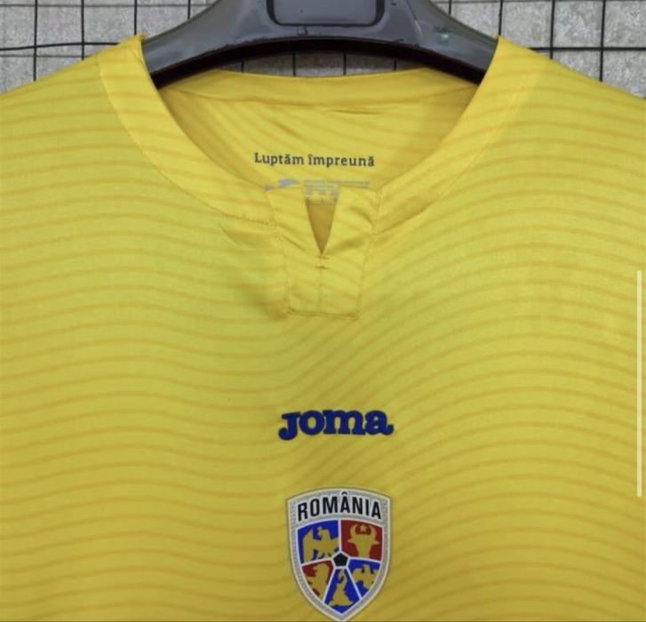 Tricou fotbal de joc JOMA Echipa nationala de Fotbal a Romaniei 2025, galben