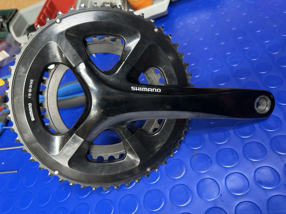 Курбели с плоча 50/36 з. -11 ск. Шимано за шосейно колело