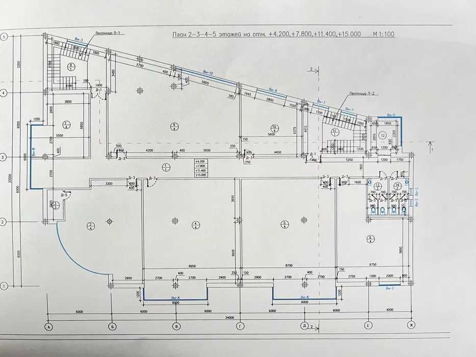 Аренда Офис 600м² /  1200м² Бизнес Центр ул. Нукусская, Перамит, ЦЕНТР