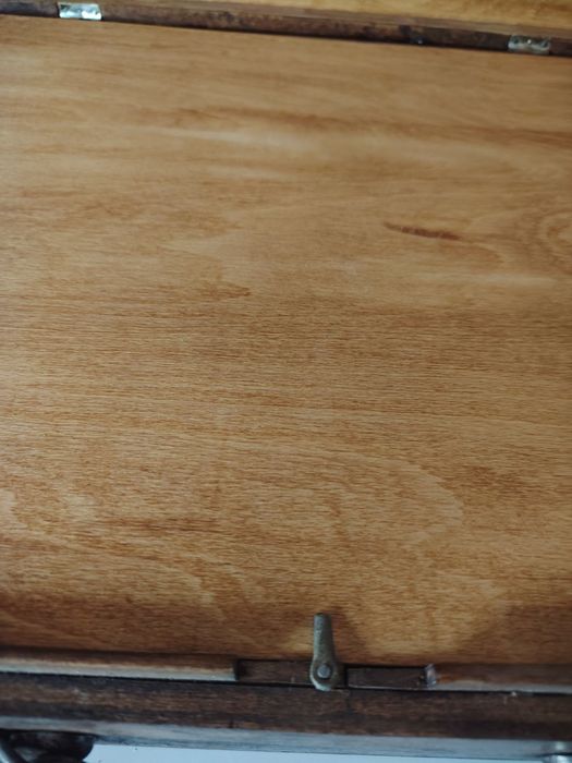 Ретро Дървен куфар за рисуване. 35€.