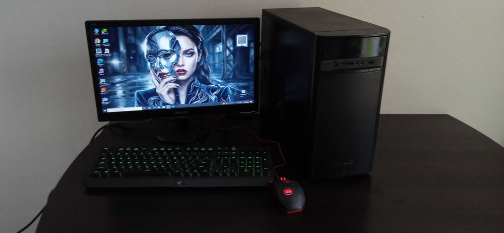 PC i5 6600k 16gb DD4 Gtx 1050TI 4GB ssd+hard calculator unitate gaming