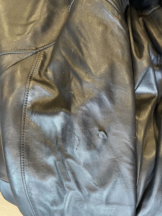 Куртка мужская кожаная.