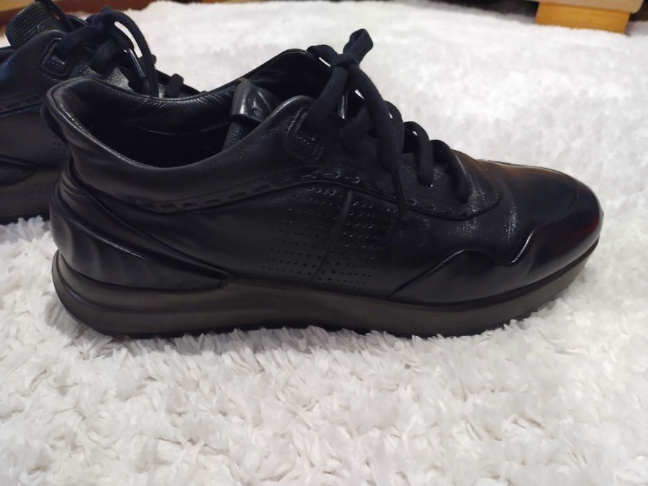 мъжки кожени обувки ессо #43