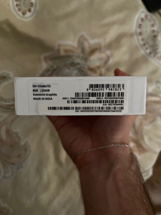 Telefon mobil Samsung Galaxy A56, Dual SIM, 8GB RAM, 256GB, 5G,