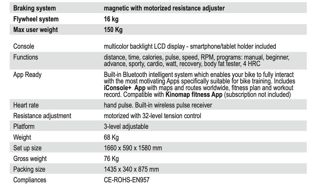 Bicicleta eliptica Toorx ERX-300