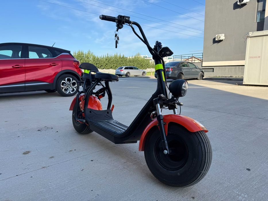 Scuter electric 1500W CityCoco Tip Harley / Asigurare / Inmatriculat