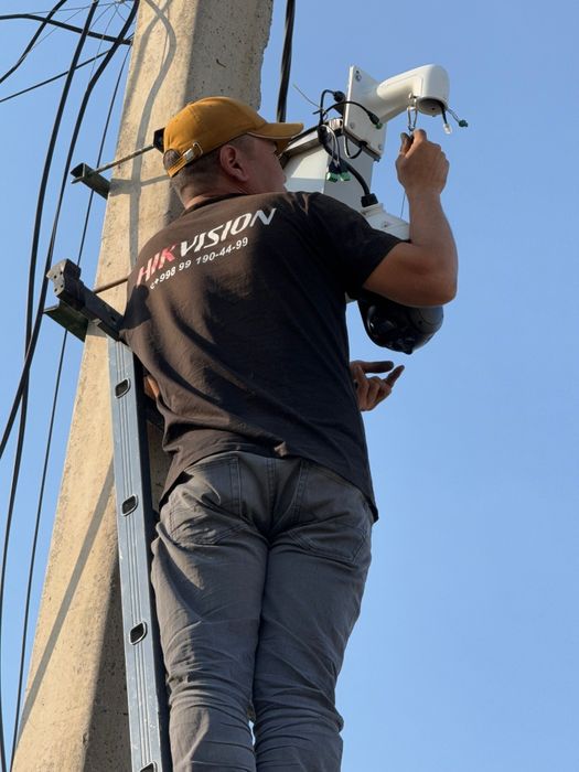 Установка видеонаблюдения