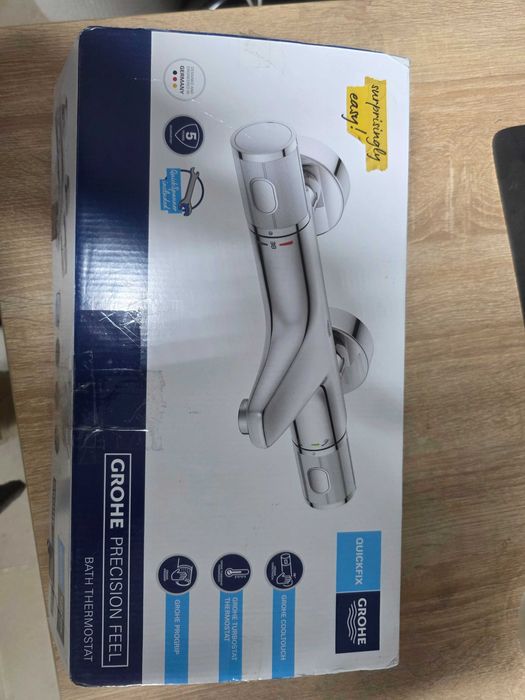 Grohe Precision Feel baterie cadă-duș perete cu termostat 34788000