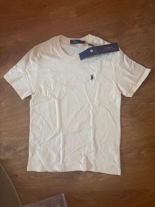 Tricou Ralph Lauren S crem