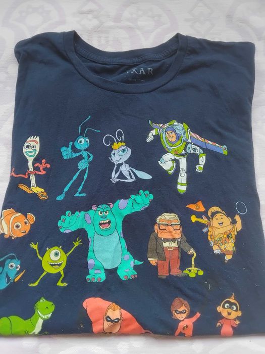 Disney Pixar 100% оригинална тениска с анимационни филмови герои