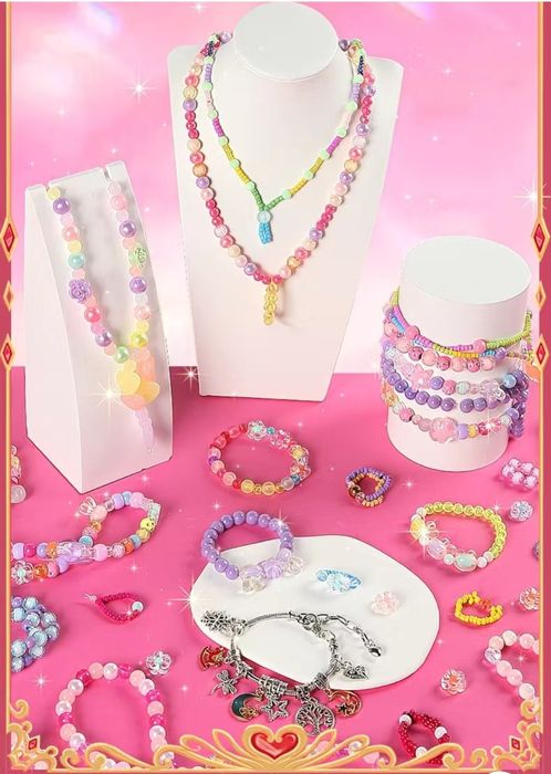 DIY набор для творчества и создания украшений, шкатулка с украшениями