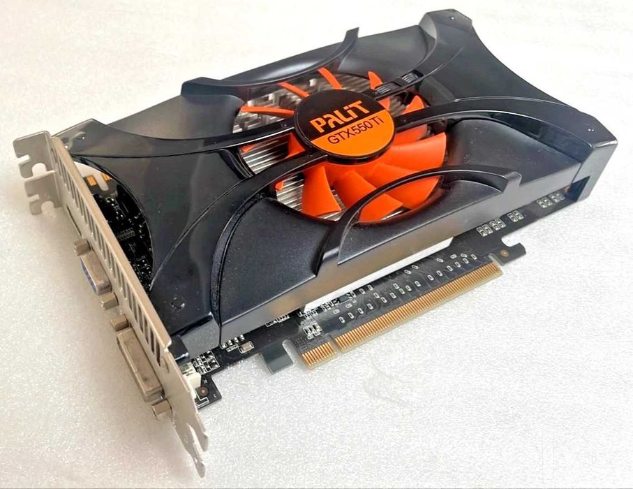 Видеокарта NVIDIA GeForce GTX 550 Ti 1GB GDDR5 (192-bit)