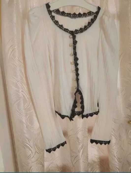 Bluză casual tricot subțire