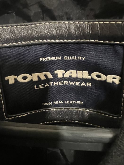 продавам кожено яке Tom Tailor