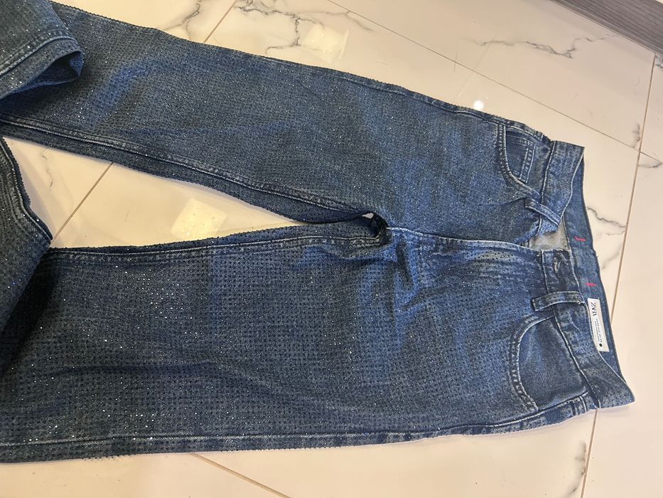 Zara дамски дънки с камъни