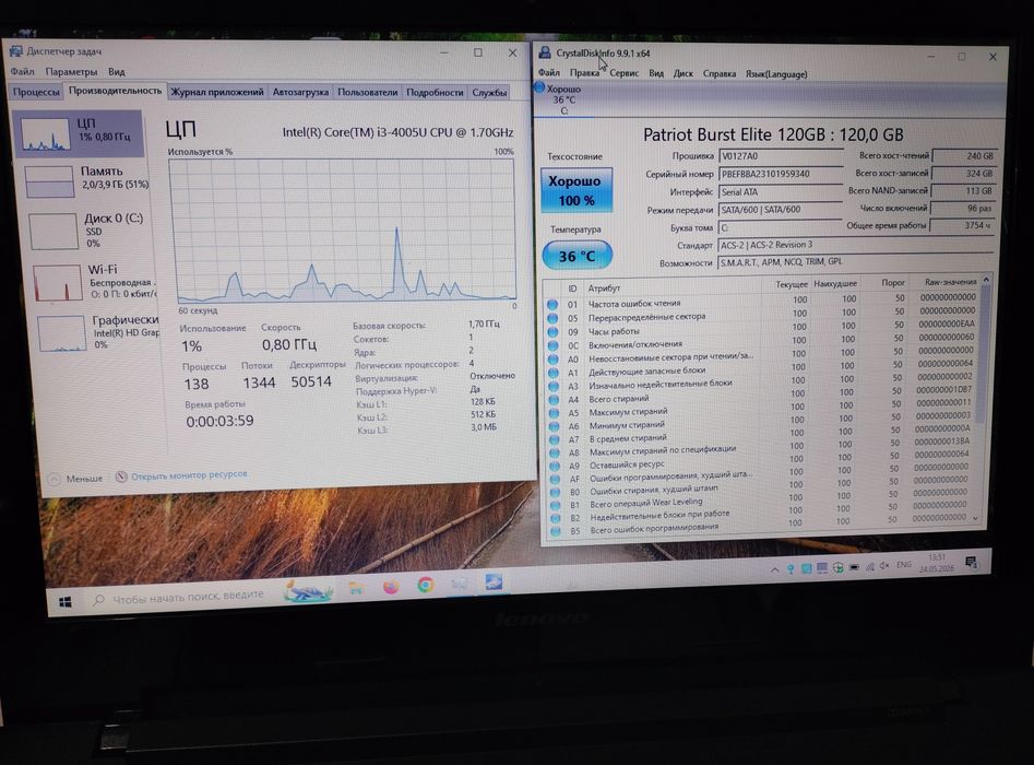Ноутбук Lenovo g50-70