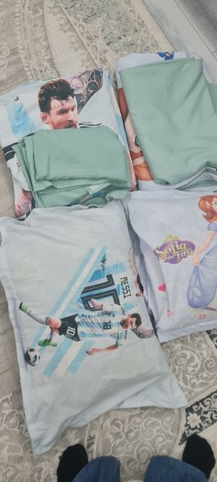 Два постельный комплект за 5000тг