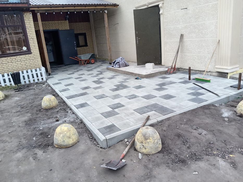 Укладка Брусчатки