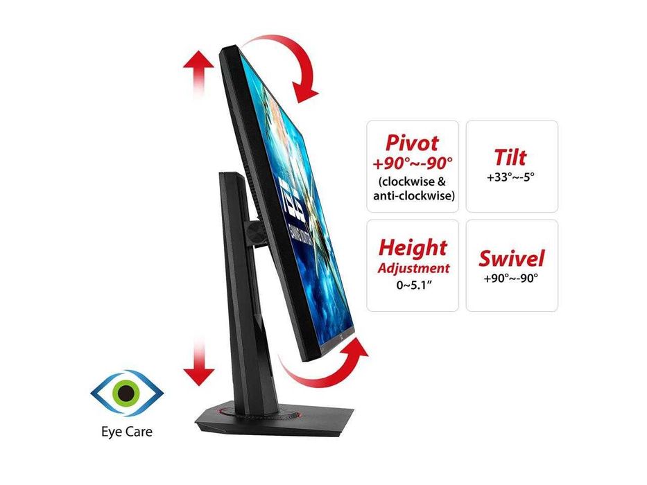 ASUS 27" Full HD 144Hz 1ms Gaming Monitor