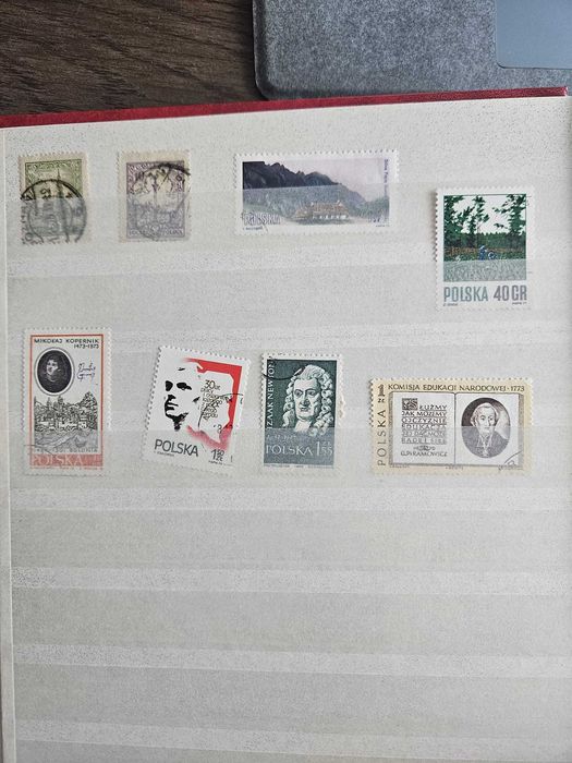 Colecție uriașă timbre Polonia: 35 pagini, ~1000 buc, serii complete + duplicate