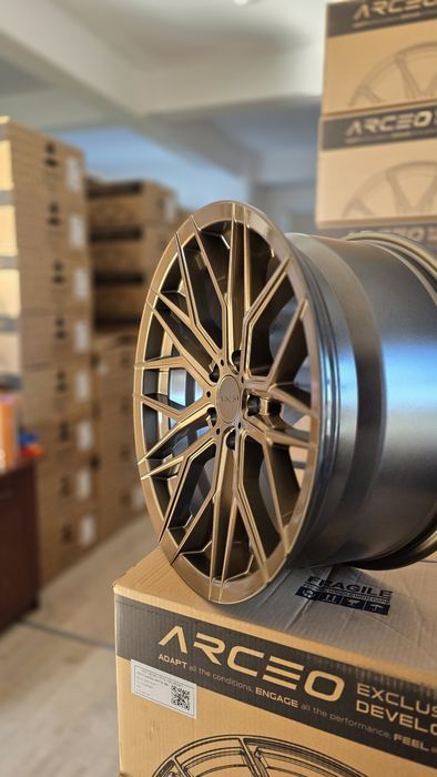 Jante R18 5x112 Arceo Valencia Noi Audi A3 A4 A5 A6 A7 A8 Q3 Q5 Q7 Mercedes C E S CLA CLS GLC GLE BMW G20 G30 F40 X1 X3 VW Golf Passat Tiguan