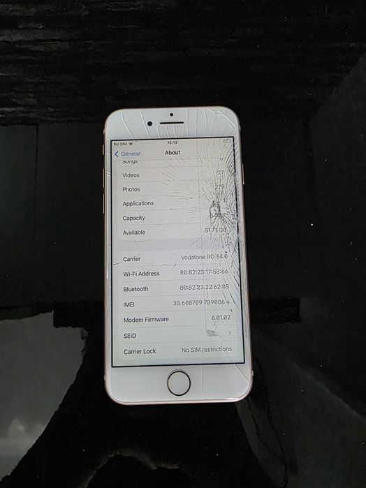 iPhone 8 89% baterie