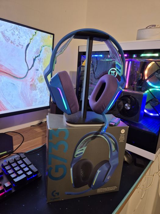 Casti gaming wireless Logitech G733