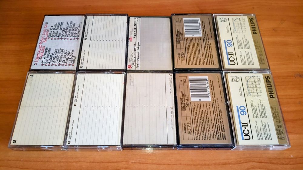 10-Аудиокассет типа II Chrome