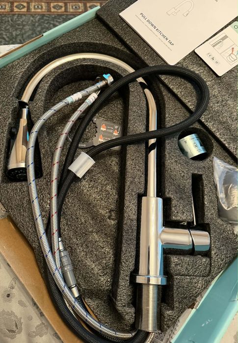 Стоящ смесител за кухня  FORIOUS хромиран