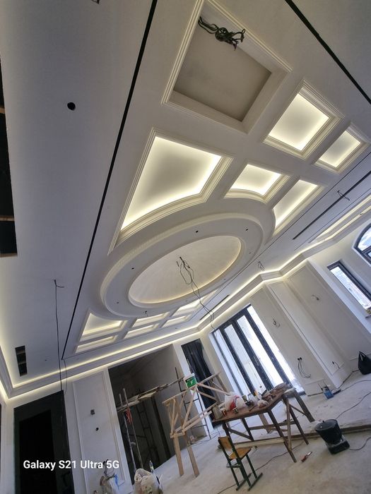 Gipsakarton  ustalar  prafisanal darajada